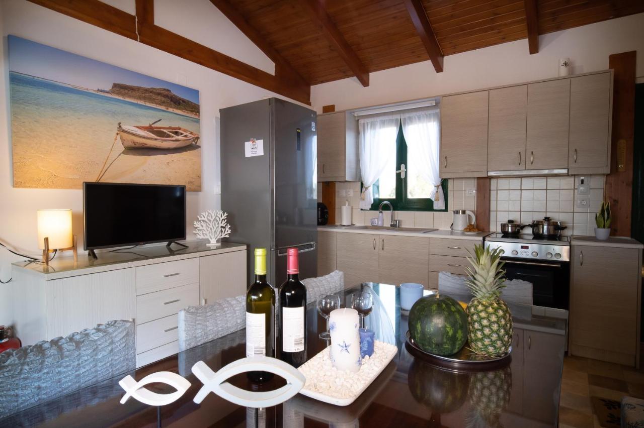 Mayia Sunset Sea Front House Gouves Heraklion מראה חיצוני תמונה