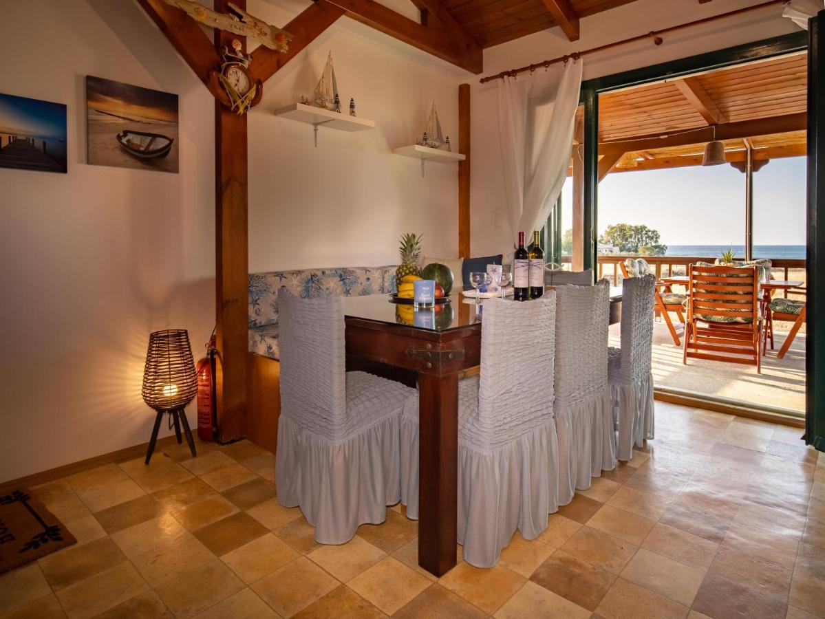 Mayia Sunset Sea Front House Gouves Heraklion מראה חיצוני תמונה