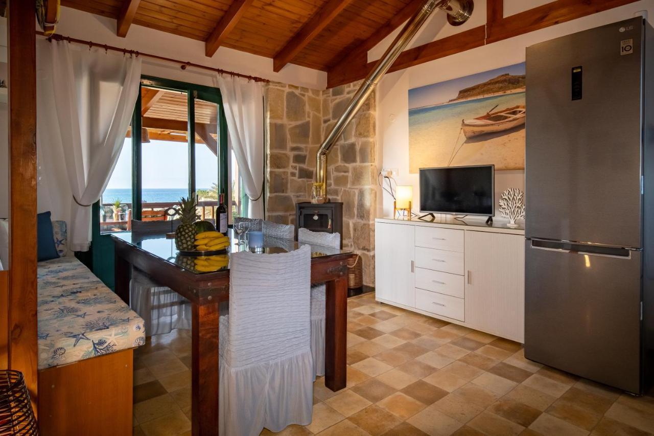 Mayia Sunset Sea Front House Gouves Heraklion מראה חיצוני תמונה